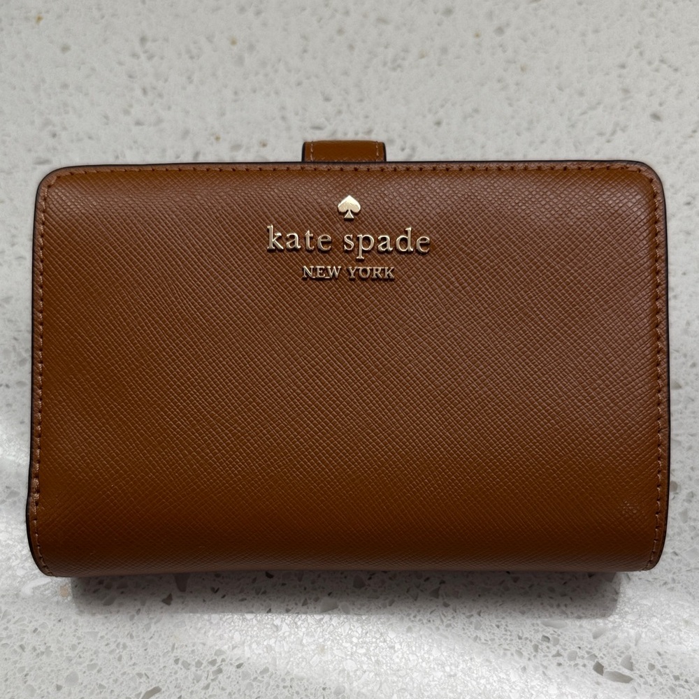 NWOT Kate Spade Madison Medium Bifold Saffiano Leather Wallet